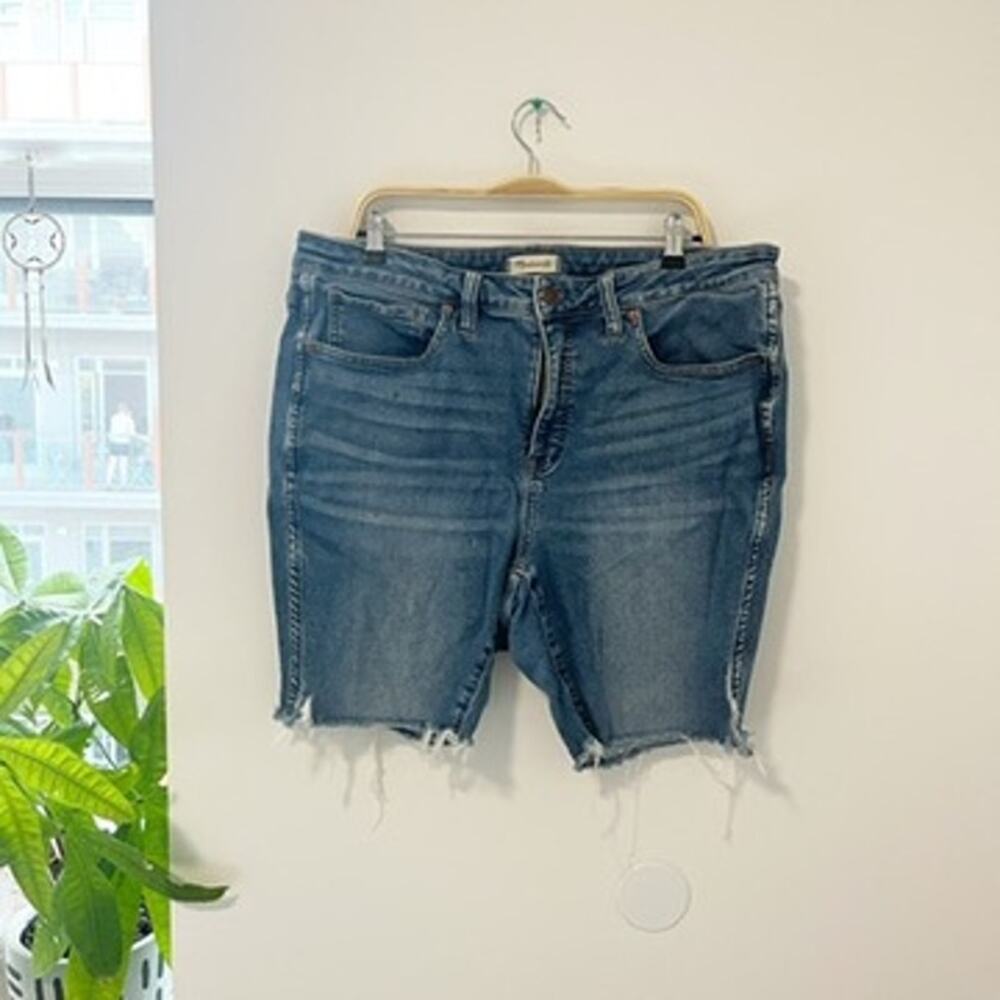 Madewell 10" High Rise Skinny Crop Shorts Size 18W